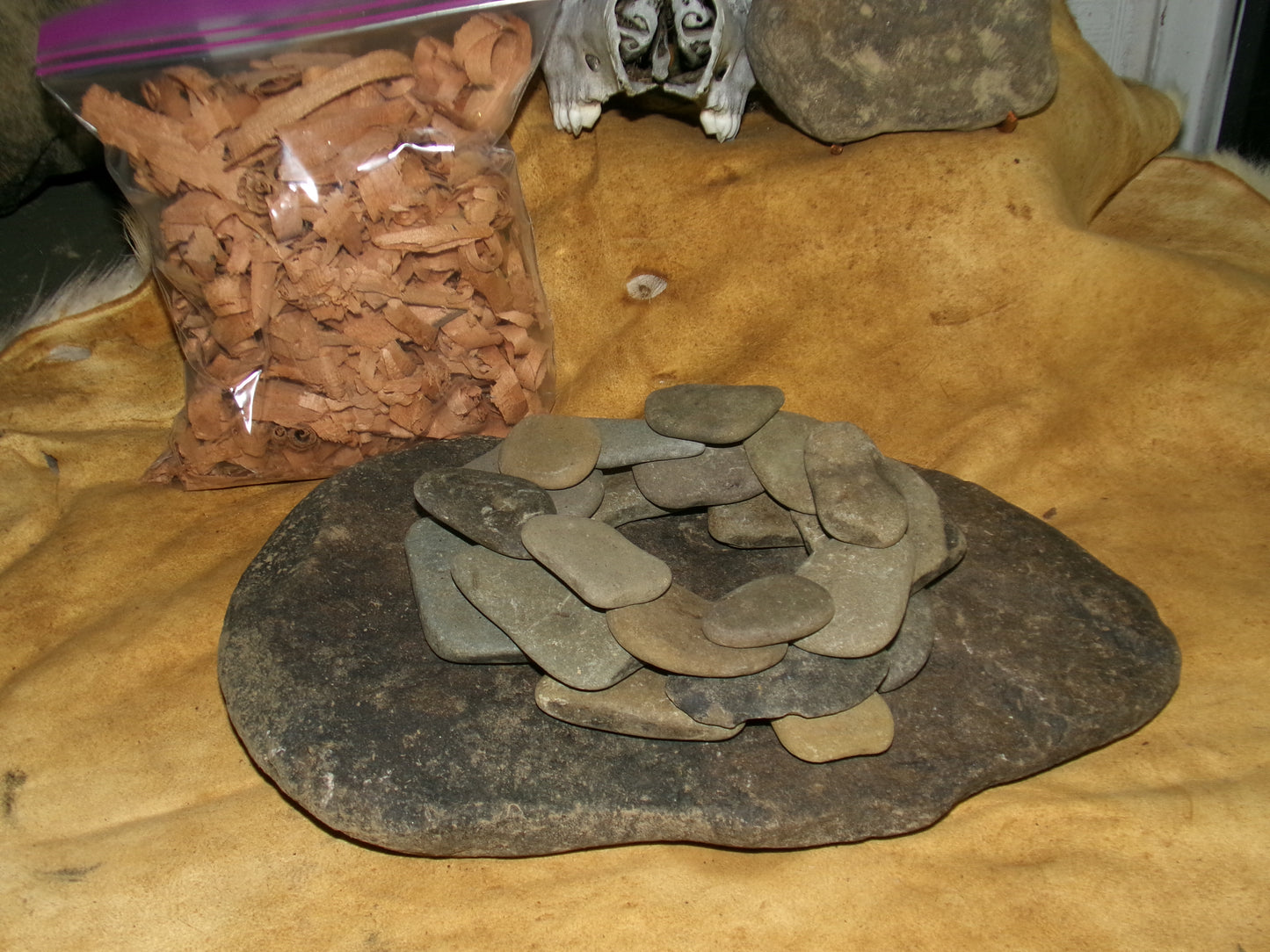 Small Stone Fire Altar