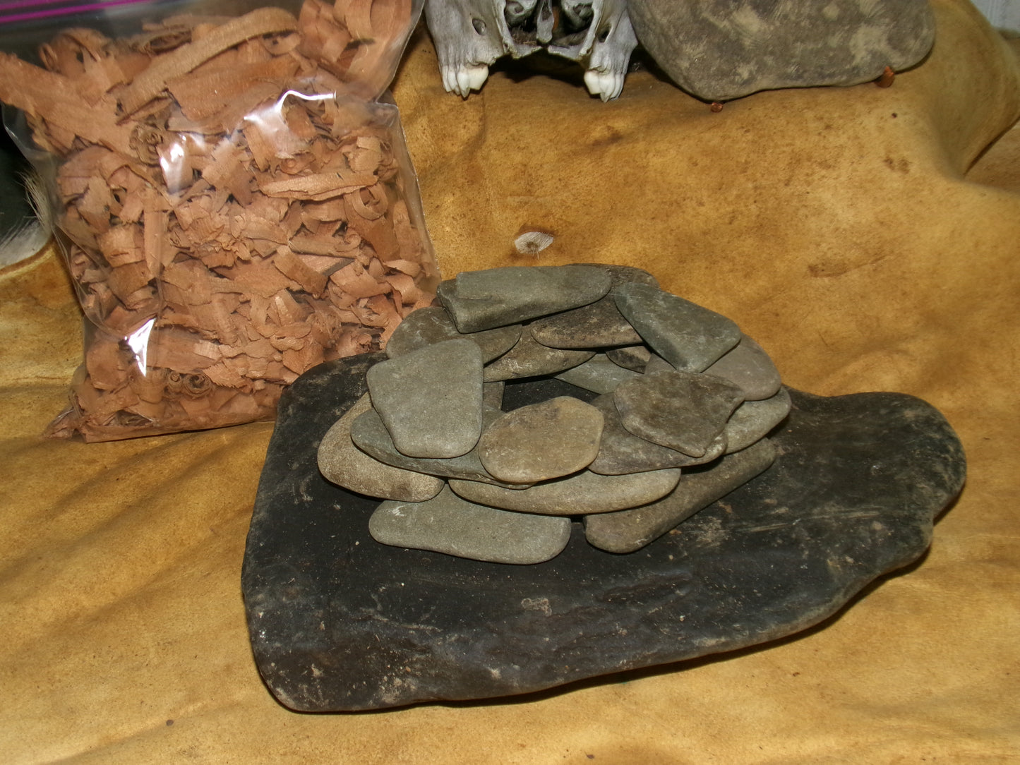 Small Stone Fire Altar