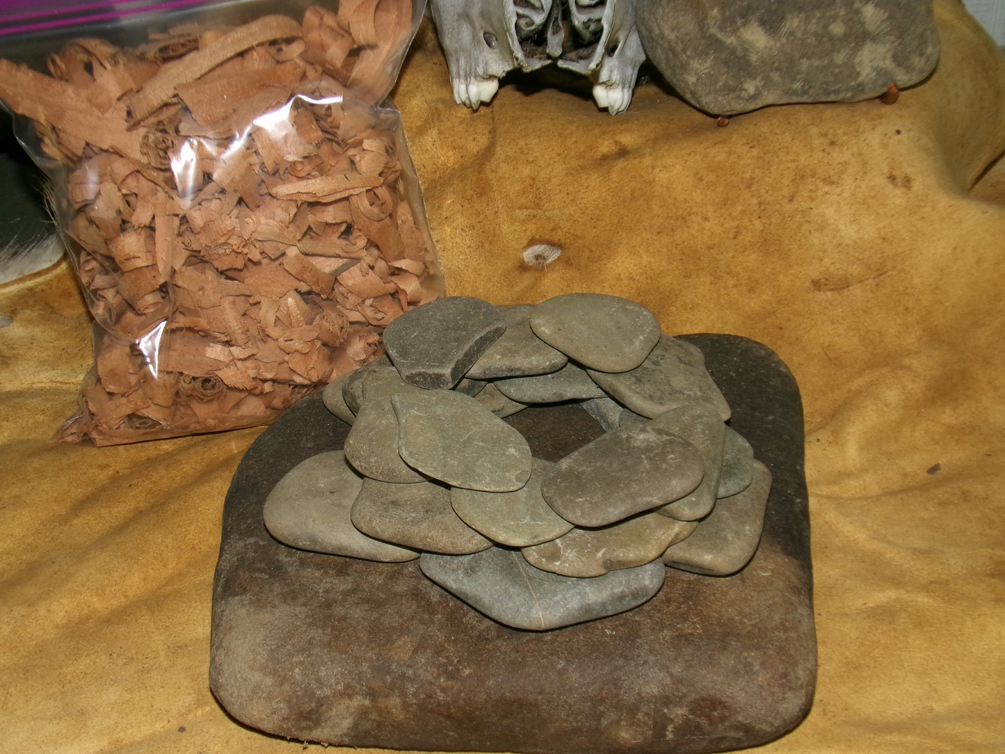 Small Stone Fire Altar